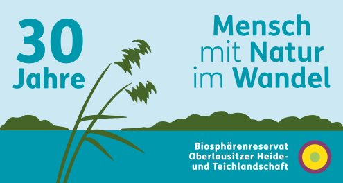 Logo zum 30-jährigen Bestehen des Biosphärenreservates