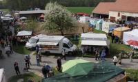 Blick über das Marktgelände des Frühjahrsmarktes 2015; Foto:  Bodo Hering